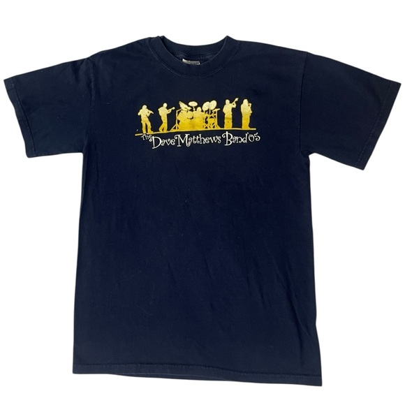 Gildan Dave Matthews Band Navy Blue Band Graphic Tee - Picture 2 of 5